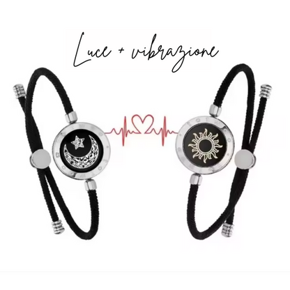 Braccialetti a lunga distanza Luce + Vibrazione