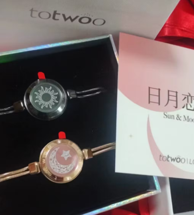 Gift box with the two bracelets
